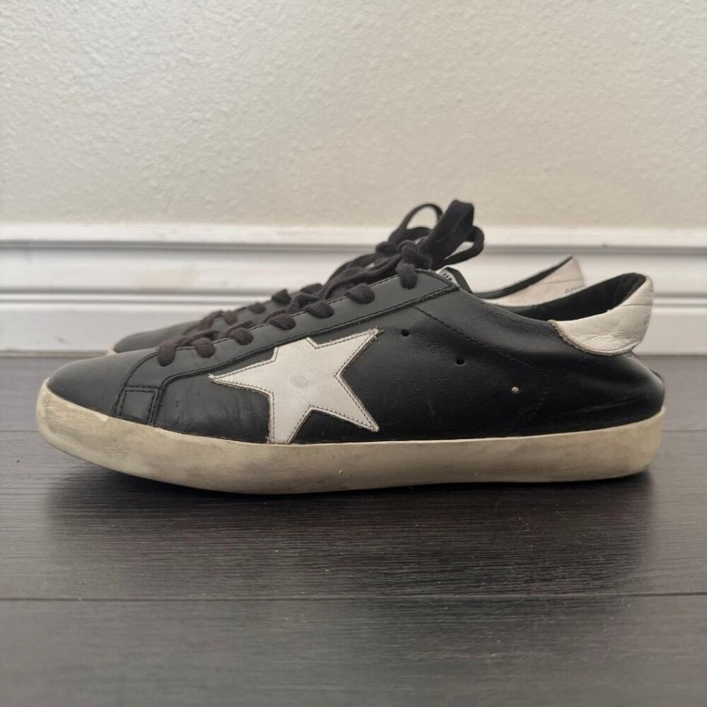 Golden Goose Black and White Athletic Shoes EUR 42 - Picture 7 of 14